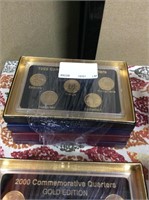 1999 commemorative quarters gold edition,