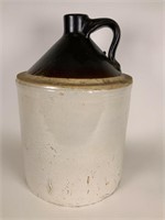Handled stoneware jug