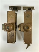Antique Door Locks w/ knobs