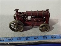 Vintage cast iron tractor