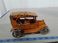 Vintage cast iron car