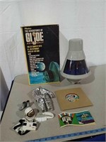 GI Joe astronaut accessories including the Box