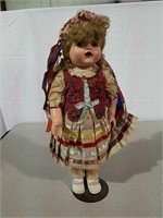 20 inch doll with ethnic outfit