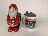 Budweiser Bud Man & Bethlehem, PA Musikfest mugs