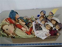 Holly Hobbie vintage dolls and miscellaneous