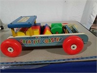 Fisher-Price vintage creative coaster