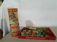 Vintage Tinker toy set