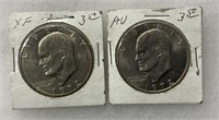 1972 Eisenhower Dollars