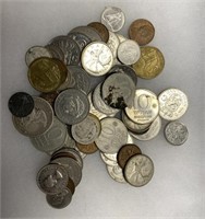 Unsearched Foreign Coins