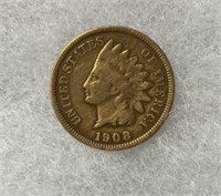 1908 Indian Head Penny