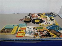 Children's vintage records and Mouseketeer