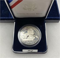 Library of Congress Proof Silver Dollar