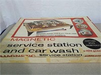 Magnetic service station and car wash