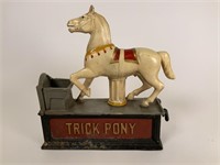 Cast Iron Trick Pony bank