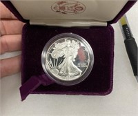 1987-S American Silver Eagle Proof