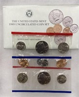 1989 Uncirculated Mint Set
