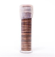 Coin Roll Of 50 - 1941-P Lincoln Cents In BU