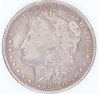 Coin 1888-S Morgan Silver Dollar - Rare Variety!