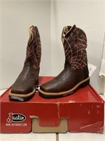 Justin Size 11.5D Safety Toe Work Boots