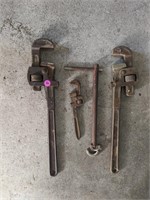 Pipe Wrenches;