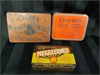 Vintage Tin Lot - 3 Tins