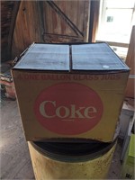Coca-Cola Box & Glass Jugs