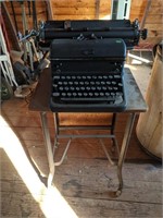Vintage Royal Typewriter & Stand