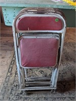 Metal Folding Children's Chairs