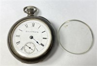 Columbus Watch Co. Coin Silver Pocket Watch