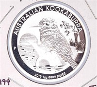 Coin 2019 - 1 Oz. .999 Silver Round - Kookaburra