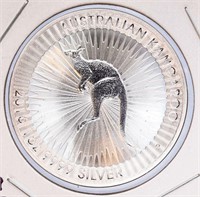 Coin 2016 Australian Kangaroo $1 .999 Silver