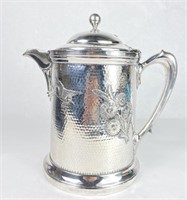 Victorian Meriden B Co Silver Plate Insulated