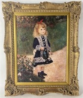 Renoir Framed Giclee 35"x21"