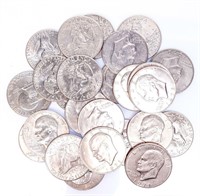 Coin 25 High Quality Eisenhower Dollars