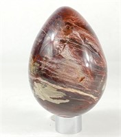 Petrified Wood 3 3/4" Egg