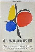 1971 Calder Poster 21"x30"