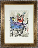 Marc Chagall Lithograph Pub. By Mourlot, Paris