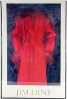 Jim Dine Poster 1976 24"x26"