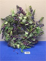 Purple Berry Wreath