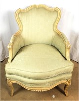 Green Victorian Style Chair