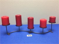 Candle Holder w/Candles
