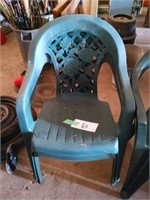 Plastic Chairs- Lot of Two(2)