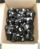 Box Black ABS Fittings 1 1/12" - approx 100