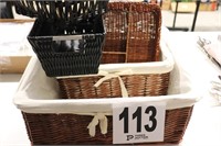 Collection of Baskets (5 Total)