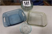 Pyrex Bowls & Misc. Baking Dishes