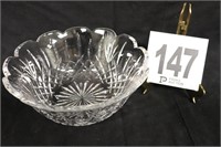 Waterford Crystal Bowl 9.5x4" (Marked)