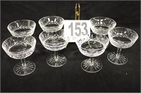 (7) Waterford 'Lismore' Champagne/Sherbet Glasses