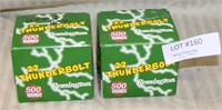 APPROX. 725 ROUNDS REMINGTON .22 THUNDERBOLT AMMO