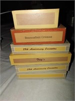 Cigar Boxes- Lot of Six(6)