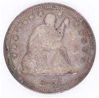 Coin 1877-CC Liberty Seated Quarter - Rare!